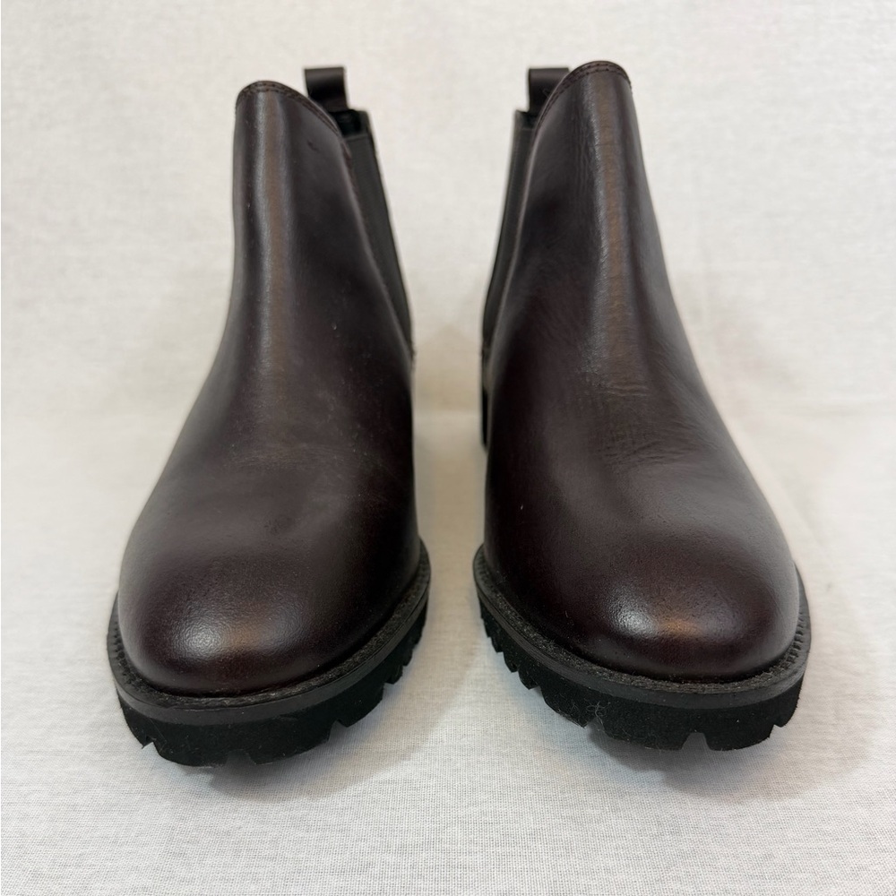 ASOS Women’s Analise Leather Chelsea Boots in Oxblood